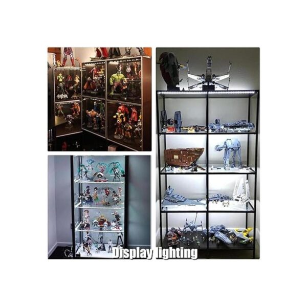 WOBANE Kit de luces LED para pantalla LED juego de 8