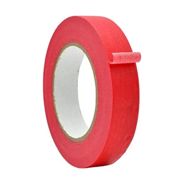 WOD MTC5 Cinta de enmascarar de colores rojo 1 pulgada_1