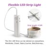 WOBANE Tira de luz recargable con sensor de movimiento_3