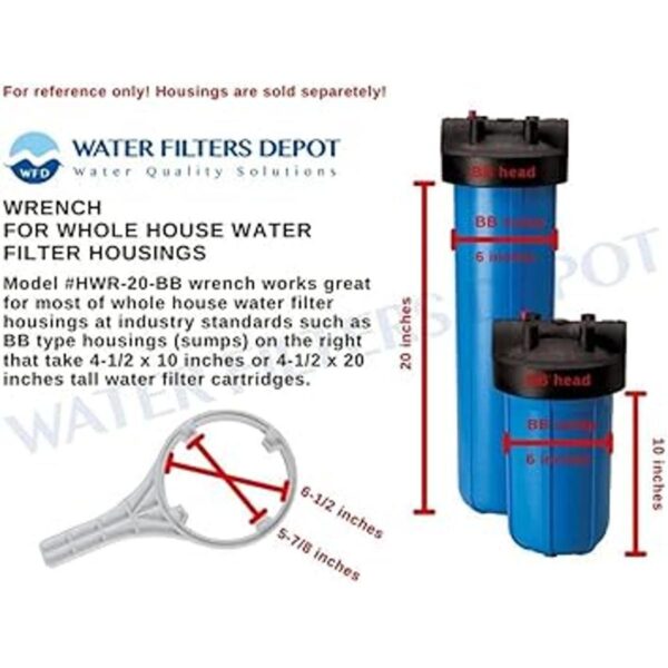 WFD HWR20BB Llave de círculo completo para filtro de agua_2