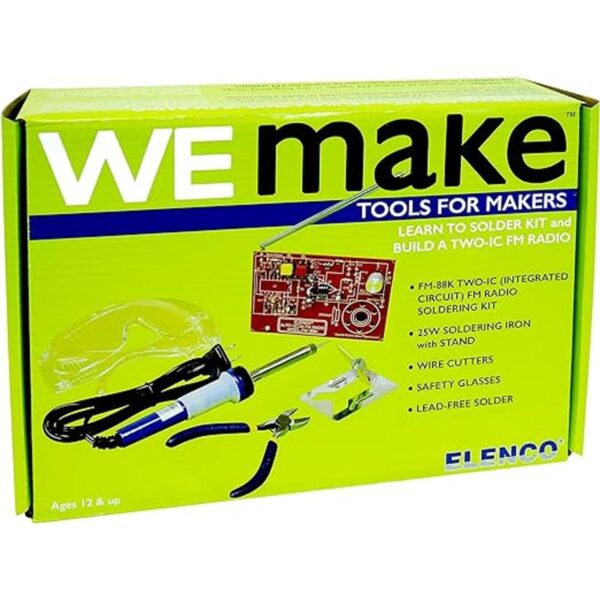 WEmake Kit de soldadura de radio FM con herramientas_1