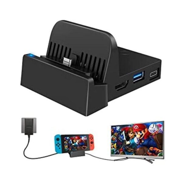 WEGWANG Estación de acoplamiento de TV para Nintendo_1