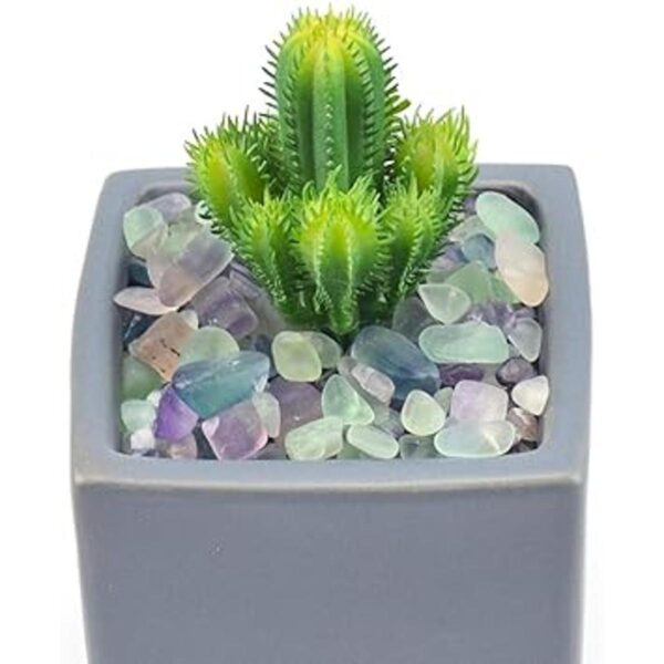 WAYBER Piedras de cristal decorativas 1 libra16.23 oz_4
