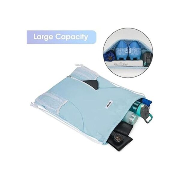 WANDF Mochila deportiva con cordón mochila de gimnasio_2