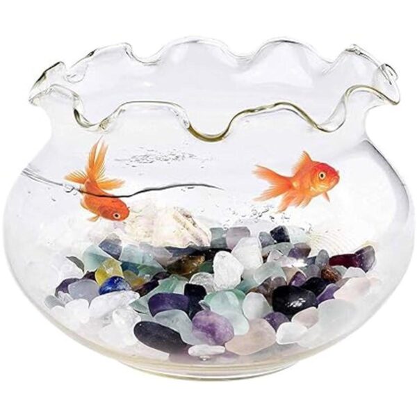 WAYBER Piedras de cristal decorativas 1 libra16.23 oz_6