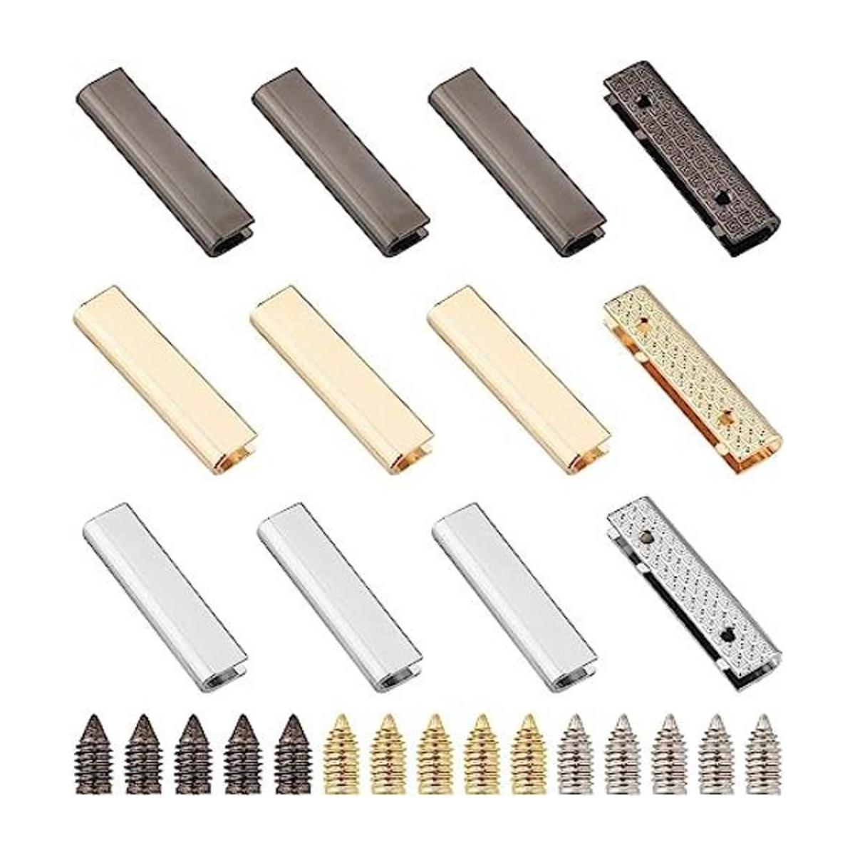 WADORN 12 juegos de hebillas decorativas para bolso