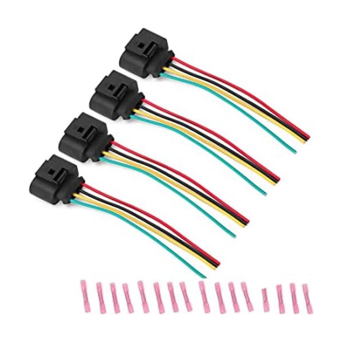 Vw Arnés de enchufe de bobina de encendido compatible con