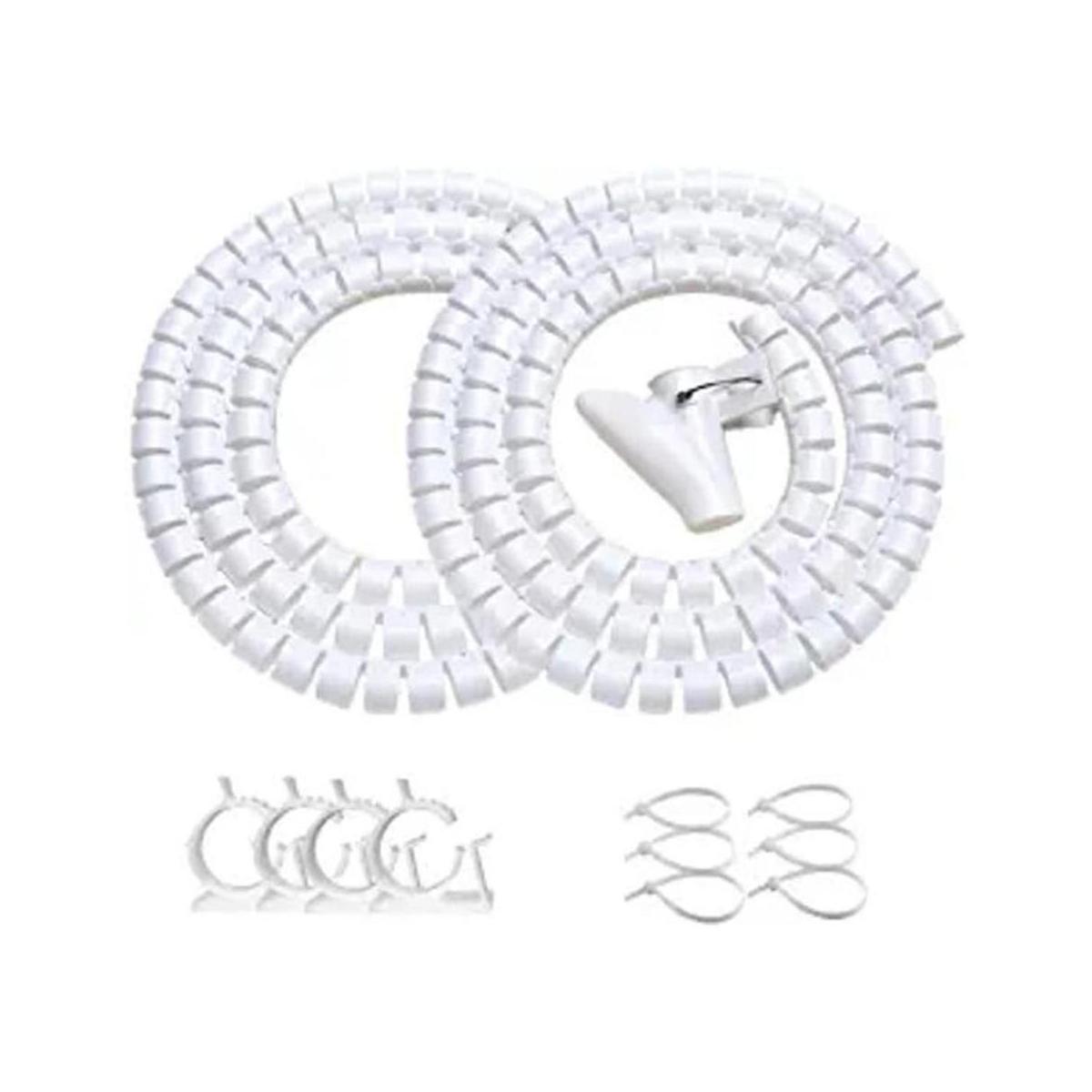 Viwieu Tubos con cremallera para gestión de cables 2