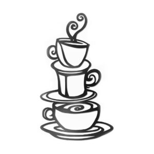 ViveGate Decoraciones de café para cocina decoración de_1