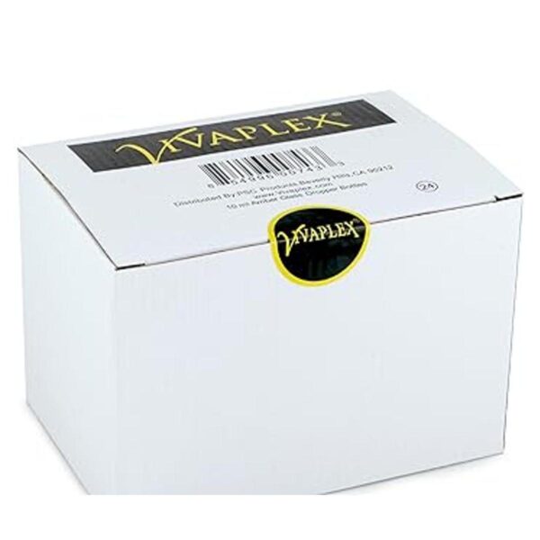 Vivaplex 24 botellas de vidrio transparentes de 0.3 fl oz_2