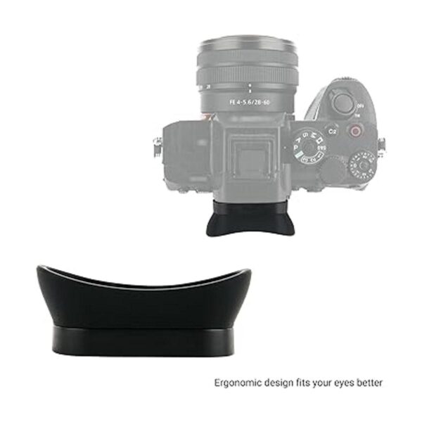 Visor de cámara de silicona suave de repuesto para Sony_3