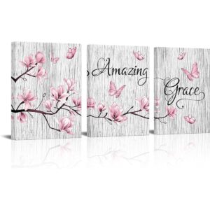 Visual Art Decor Amazing Grace Quote Lienzo decorativo_1