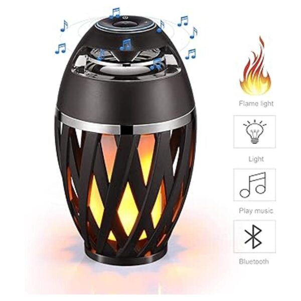 Vistatech Altavoz de llama LED altavoz Bluetooth llamas_2