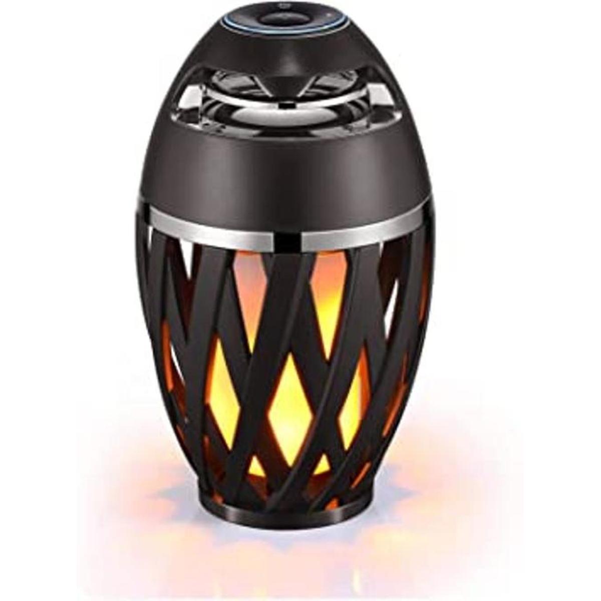 Vistatech Altavoz de llama LED altavoz Bluetooth llamas
