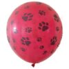 Vision 30 globos de fiesta con estampado de patas de_5