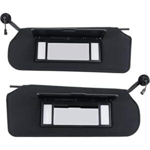 Visera solar automotriz con luces LED brillantes_1