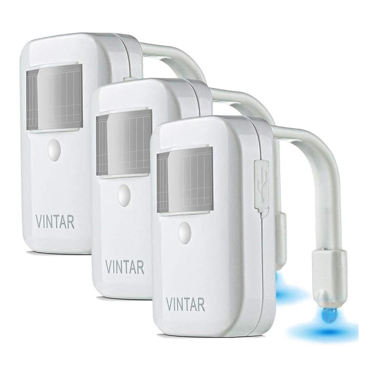 Vintar Recargable 16 Color Sensor de Movimiento LED Luz de