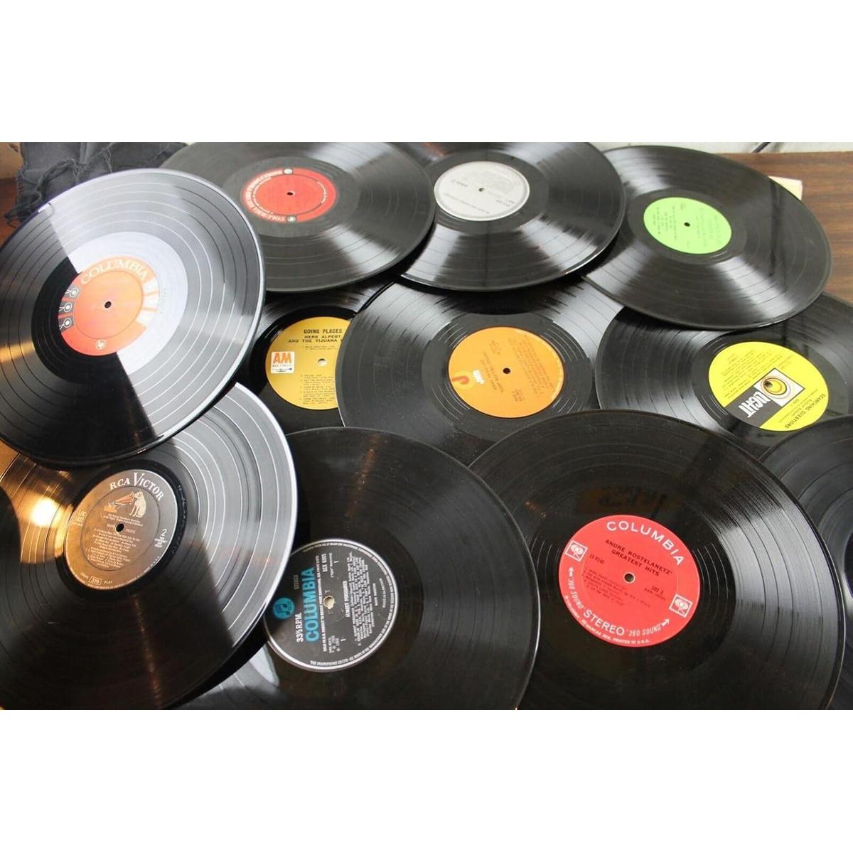 VinylShopUS Lote de discos de vinilo de 12 pulgadas para
