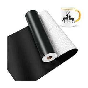 Vinilo permanente negro mate para Cricut Lya Vinyl negro_1