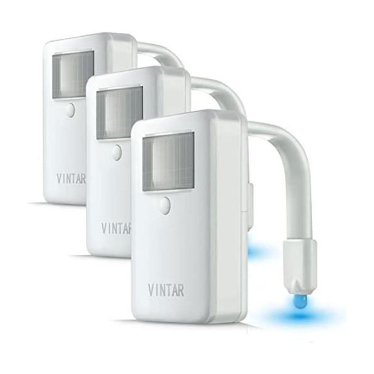 Vintar Luz de noche LED para retrete de 16 colores con