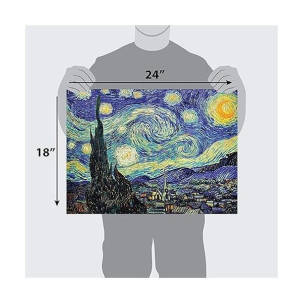 Vincent Van Gogh Paquete de 2 pósteres de arte fino 18 x