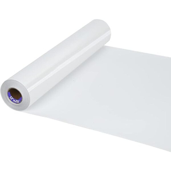 Vinilo HTV blanco para planchar de 12 x 25 pies rollo de_1