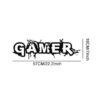 Vinilo adhesivo para pared diseño de Gamer para sala de_6