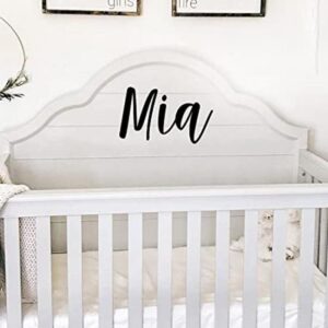 Vinilo decorativo para pared con nombre de niña Nombre_1