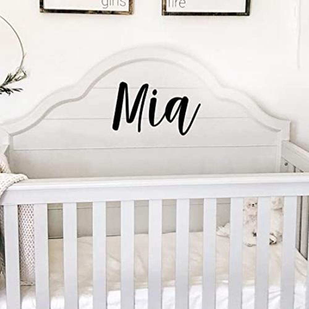 Vinilo decorativo para pared con nombre de niña Nombre