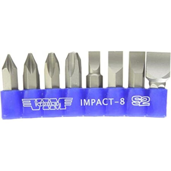 Vim Tools IMPACT8 juego de brocas S2 de calidad de_1