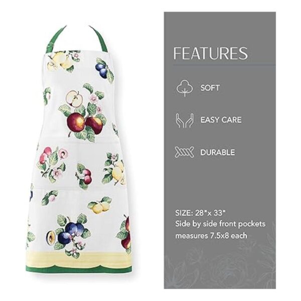 Villeroy and Boch Delantal de cocina para jardín francés