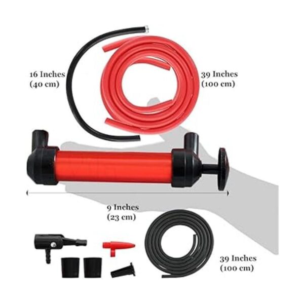 Vila Kit de bomba de sifón manual resistente tubo de_4