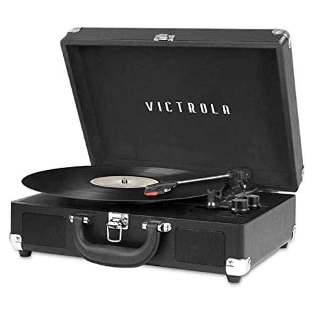 VictrolaJugador de registro portátil de la maleta de