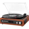 Victrola Reproductor de discos Bluetooth todo en 1 con_1