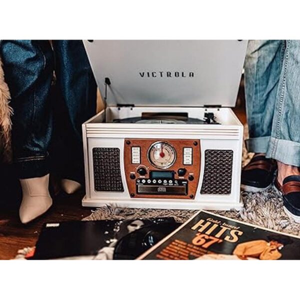 Victrola Navigator 8 en 1 Reproductor clásico de discos_5