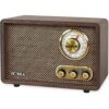 Victrola Radio Bluetooth de madera retro FMAM con esfera_1