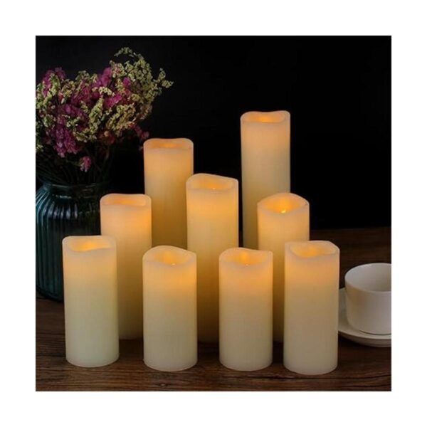 Vickiss Velas sin llama de 4 pulgadas 5 pulgadas 6_3
