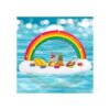 Vickea Soporte inflable para bebidas de nube de arcoíris_4
