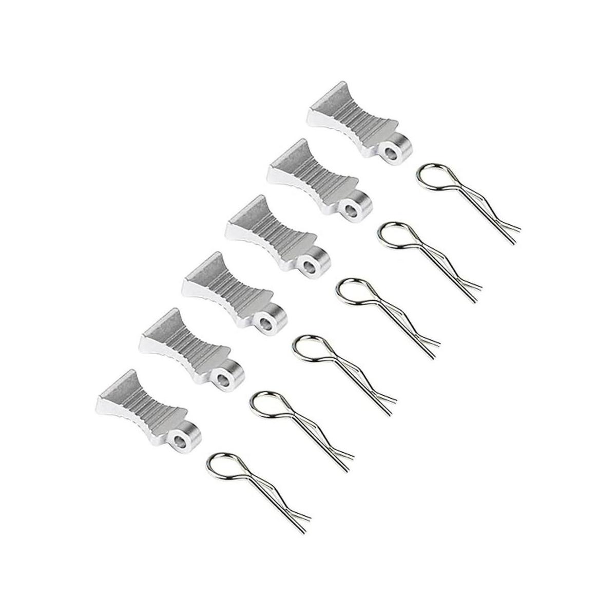 Vgoohobby RC Cuerpo Clips Pines con soporte de fijación