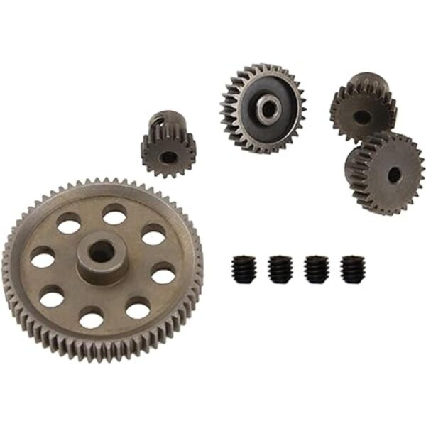 Vgoohobby Metal Spur Diff Diferencial Main Gear 64T 21T_5