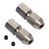 Vgoohobby CNC de acero inoxidable RC Flex Collet acoplador