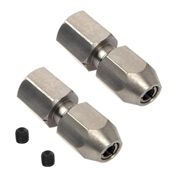 Vgoohobby CNC de acero inoxidable RC Flex Collet acoplador