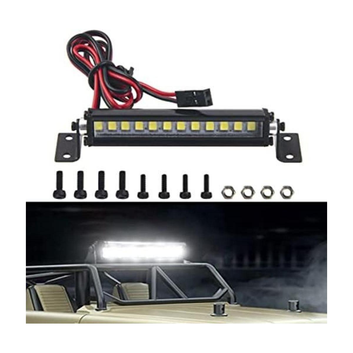 Vgoohobby Barra de luz LED RC de 2.12 pulgadas con 12 LED