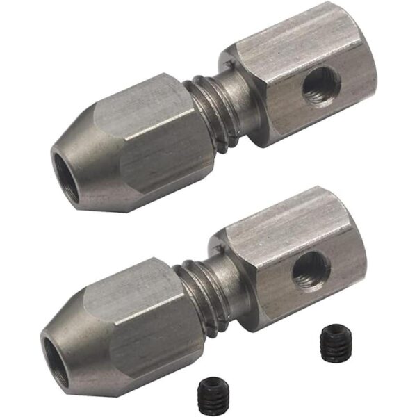 Vgoohobby CNC de acero inoxidable RC Flex Collet acoplador
