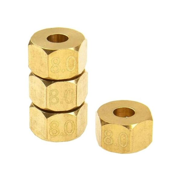 Vgoohobby Adaptador hexagonal de latón de 0.472 in con_3