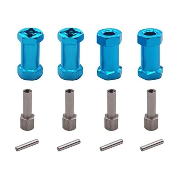 Vgoohobby Juego de 4 adaptadores hexagonales para rueda_1