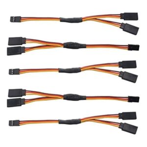 Vgoohobby Cable divisor servo de 5.906 in 1 macho a 2_1