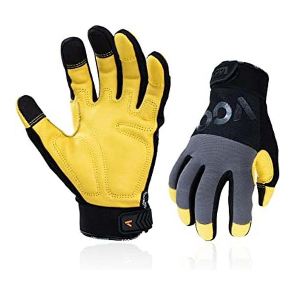 Vgo 1 par de guantes de trabajo de seguridad