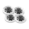 Vgoohobby Juego de 4 cubos hexagonales de metal de 0.472_2