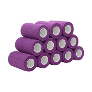 Vet Wrap 3.0 in x 12 unidades de cinta púrpura para_1